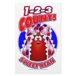 1-2-3 Count Sweet Bean Custom Stationery