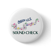 1.2.3 Sound Check Pinback Button
