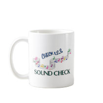 1.2.3 Sound Check Coffee Mugs