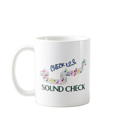 1.2.3 Sound Check Coffee Mugs by mancave