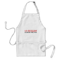 1/2 Sicilian aprons