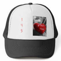 1 4 3 TRUCKER HAT