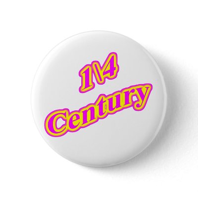 1\4 Century  Magenta Pin by thatsabigbirthday2