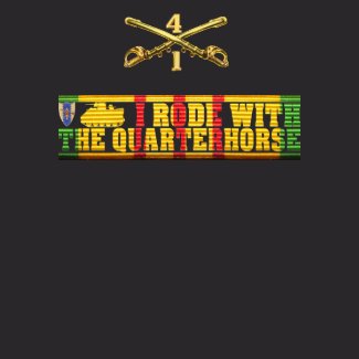 1/4th Cav I Rode With the Quarterhorse M113 Shirt zazzle_shirt