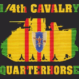1/4th Cav I Rode With the Quarterhorse M113 Shirt zazzle_shirt