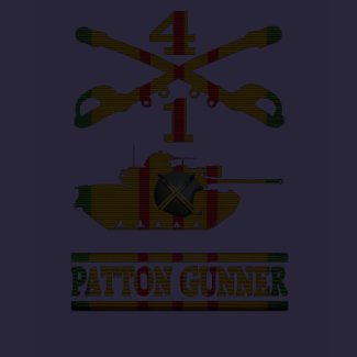 1/4th Cavalry M48A3 Patton Gunner Shirt shirt