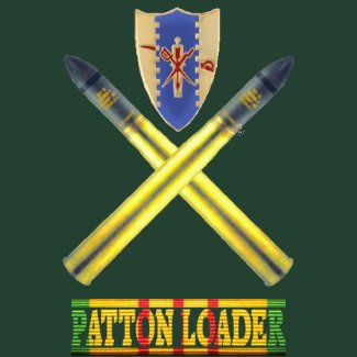 1/4th Cavalry M48A3 Patton Loader Shirt zazzle_shirt