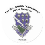 1-506th Stickers - Vietnam