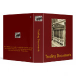1.5" Trading Documents 3 Ring Binder