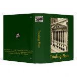 1.5" Trading Plan 3 Ring Binder
