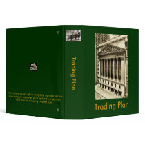 1.5" Trading Plan 3 Ring Binder