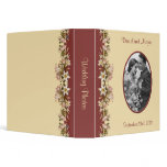 1.5" Vintage Wedding Photo Album 3 Ring Binder