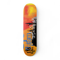 1/6thism_the_Star_01 Skateboard Decks
