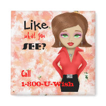 1-800-U-Wish magnets