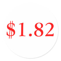 $1.82 stickers by qzakidotcom $1.82 stickers