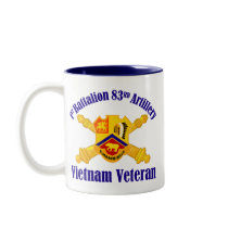 1-83rd Artillery - Vietnam Veteran Mug