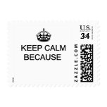 1.8" x 1.3", Stamp Keep Calm(customize)