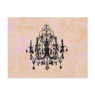 $1.95 In Love Chandelier Postcard postcard