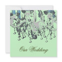 $1.95 Park Avenue Chandelier Wedding Invitation invitation