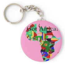 #1 African Urban T-shirt And Etc Key Chain