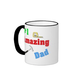 #1 Amazing Dad Mug mug