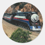 1 American Freedom Train (SP) 4449, Cape Horn, CA Round Stickers