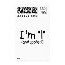 1 and Spoiled postage by CelebrationZazzle 1 and Spoiled postage