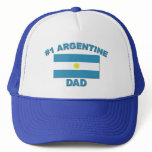 #1 Argentine Dad Trucker Hats