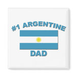 #1 Argentine Dad Refrigerator Magnet