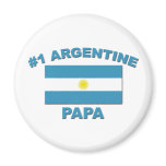 #1 Argentine Papa Fridge Magnets