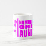 #1 Aunts Birthdays & Christmas : Number One Aunt Coffee Mug