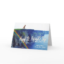 1. Awesome Cliffs of Moher Ireland St Patricks Day Card