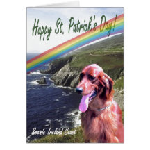 1. Awesome Ireland Scenic Coast St. Patrick's Day Greeting Card