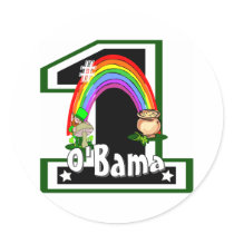 #1 Barack Obama stickers
