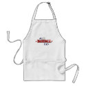 #1 BASEBALL FAN aprons