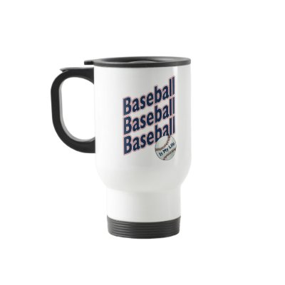 #1 Baseball Player or Coach Travel Mug by ZachBear