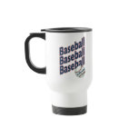 #1 Baseball Player or Coach Travel Mug
