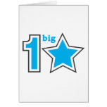 1 BIG STAR GREETING CARD