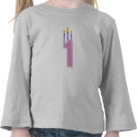 1 Birthday Candles (Pink / Purple) Shirts