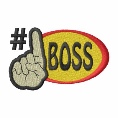 #1 Boss Embroidered Shirt #1 Boss Embroidered Shirt