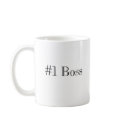 #1 Boss Mug by teestyles #1 Boss Mug