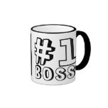 #1 BOSS MUG