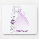 #1 Bridesmaid Mousepad