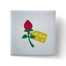 #1 Bud Pinback Buttons