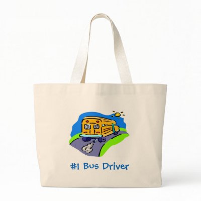 #1 Bus Driver Tote Bag