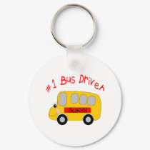 #1 Bus Driver keychains
