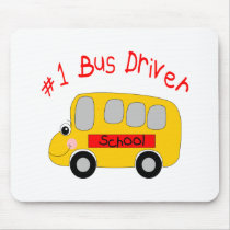 #1 Bus Driver Mouse Mats