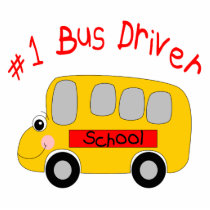 #1 Bus Driver Photo Cutout