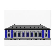 1 Cathedral Square - grey postcards