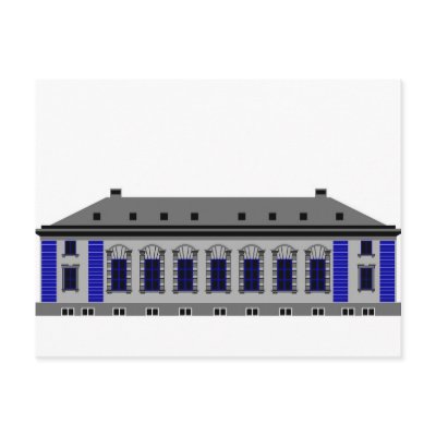 1 Cathedral Square - grey Post Cards by lonvig